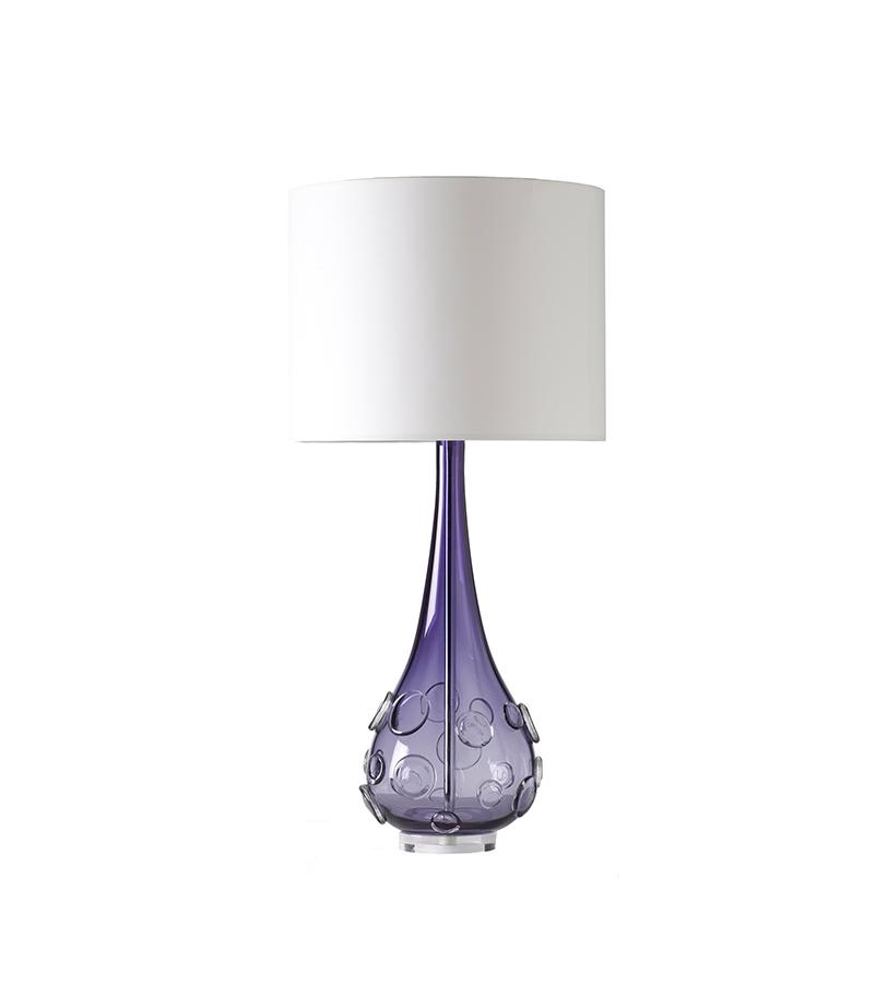 Sebastian Amethyst Table Lamp