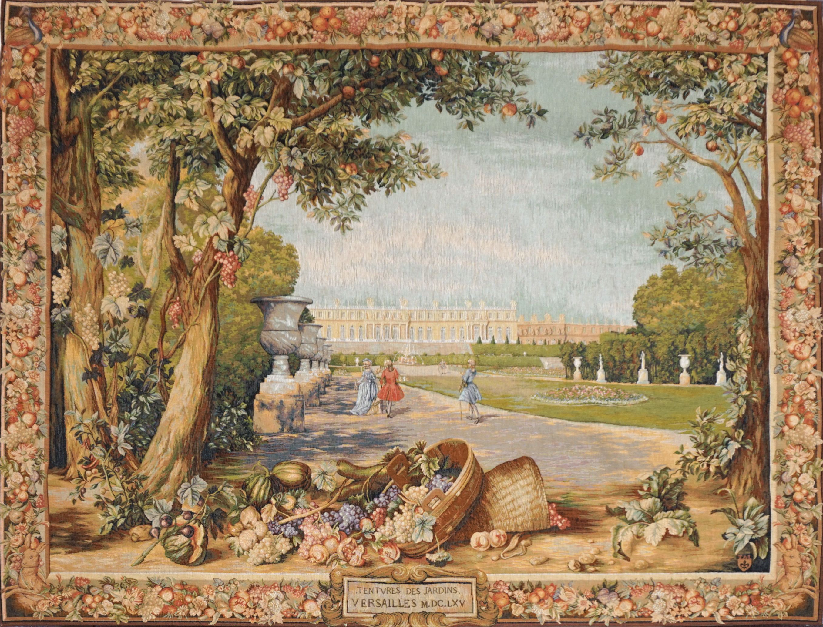 Versailles Flowered Tapestry | Size: 150 × 200 cm