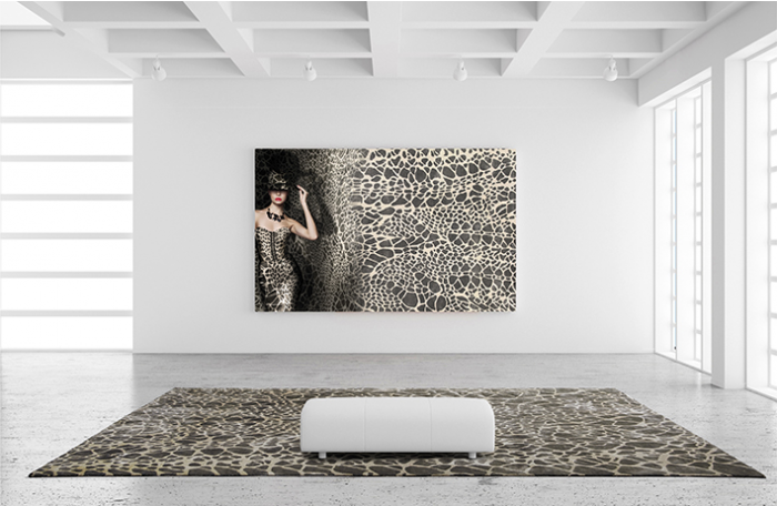 سجادة «ديامان» بيج/رمادي | المقاس: 200 × 300 cm
