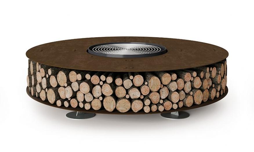 Zero Steel Fire Pit | Finishing: Corten | Dimensions: Ø 150 cm