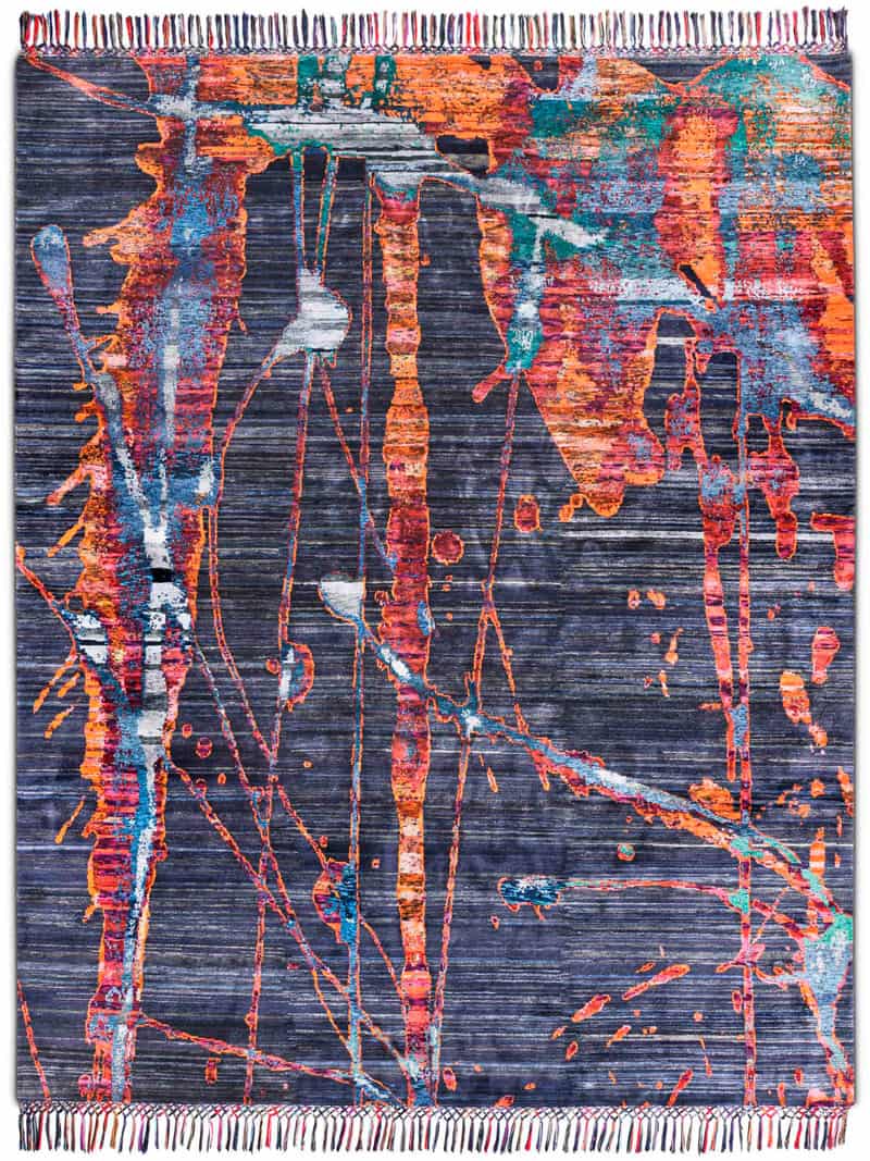 سجادة «إيكو» يدوية الصنع | المقاس: 122 × 183 cm