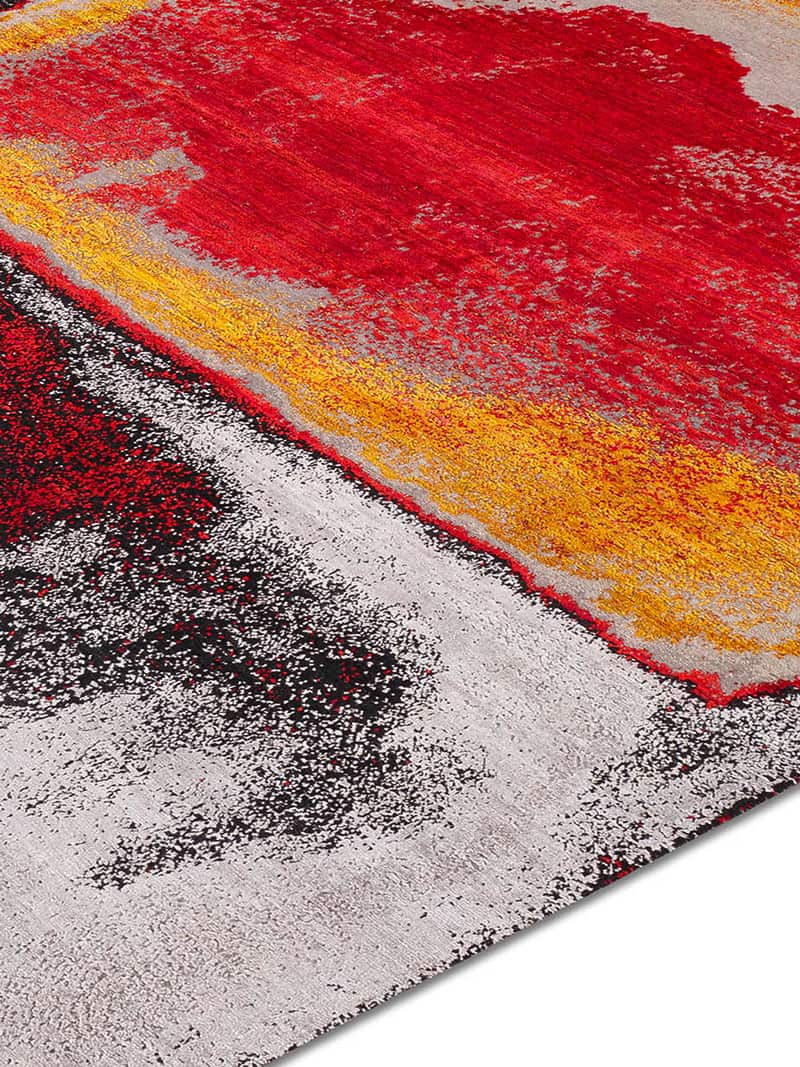 Red Sunset Rug | Size: 183 × 274 cm