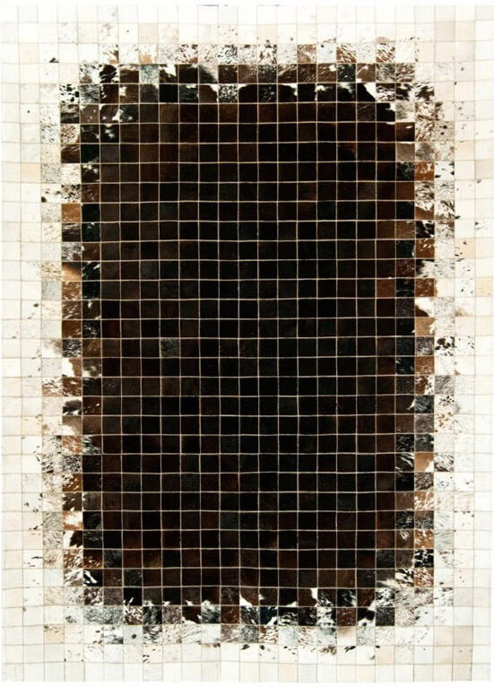 Mosaic Cowhide Rug | Size: 160 × 230 cm