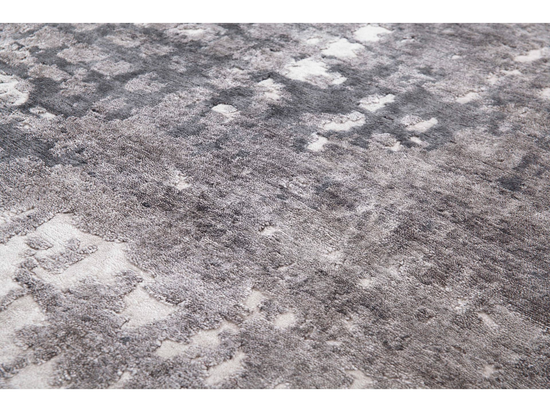 Bamboo Silk Abstract Rug