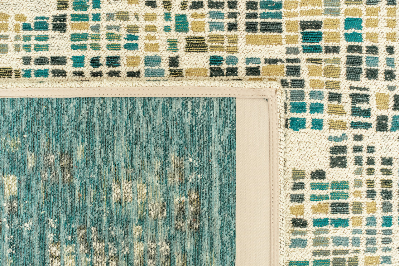 Cubik Midnight Belgian Designer Rug