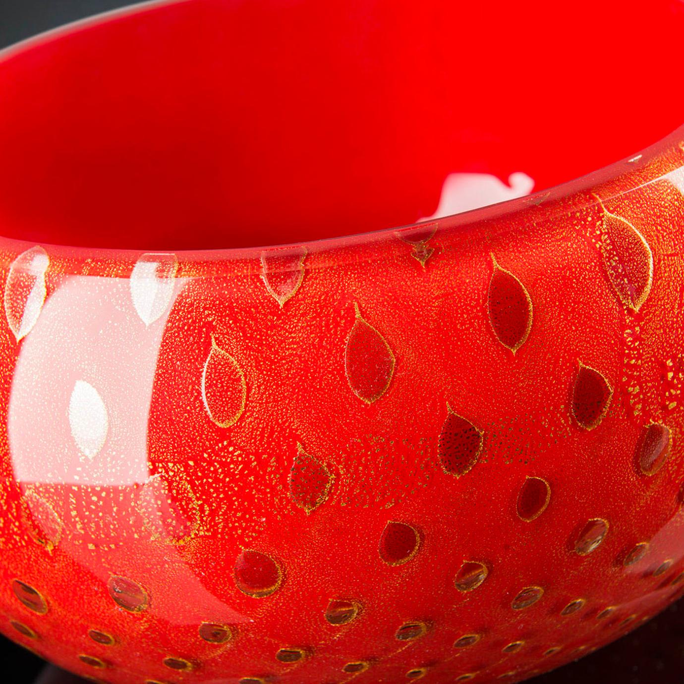Mocenigo Red Gold Italian Bowl