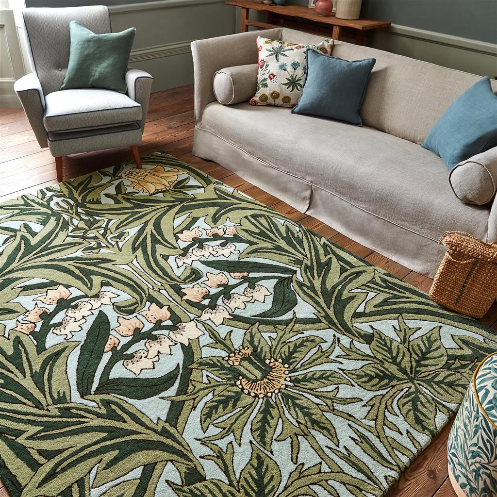 Bluebell Leafy Arb Rug
