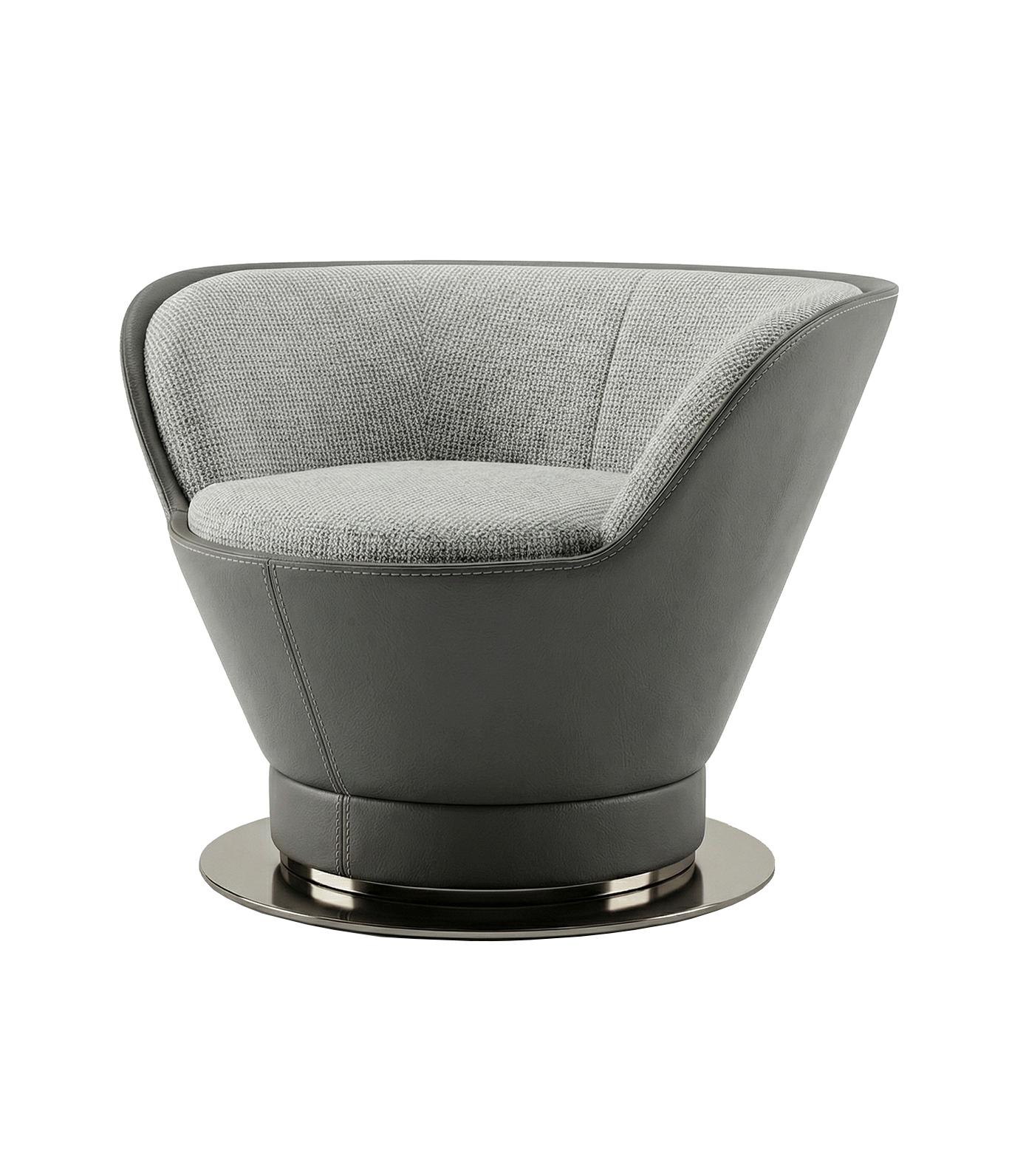 Aura Swivel Armchair