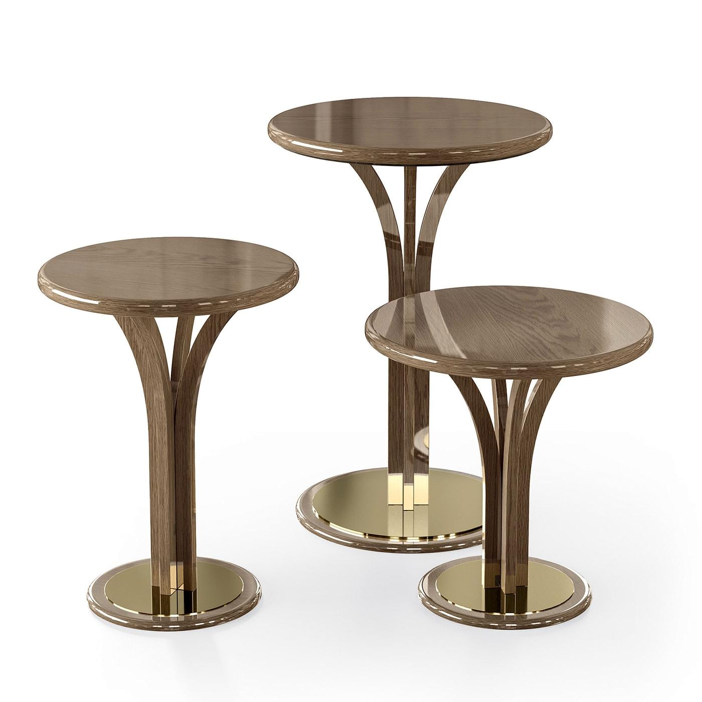 Round Side Table | Dimensions: Ø 45 × H 60 cm Round Side Table | Dimensions: Ø 45 × H 60 cm