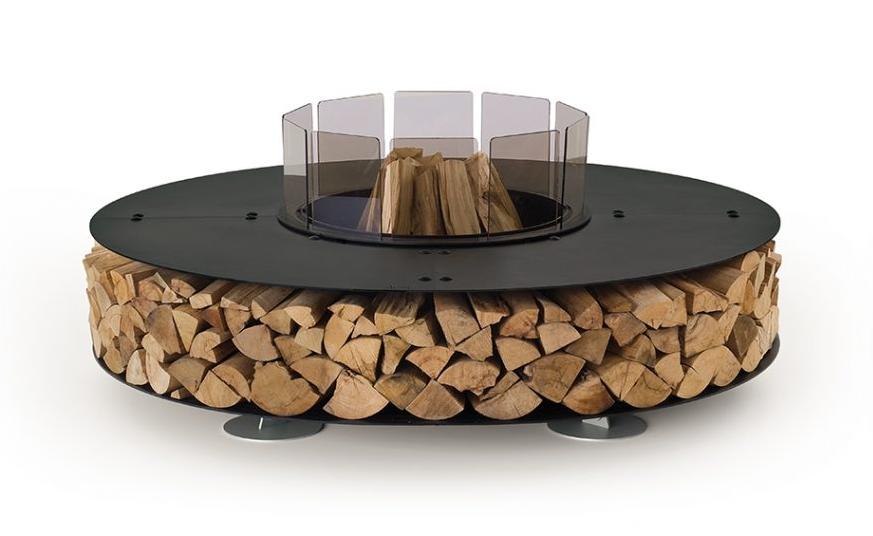 Steel Black Masterpiece Fire Pit