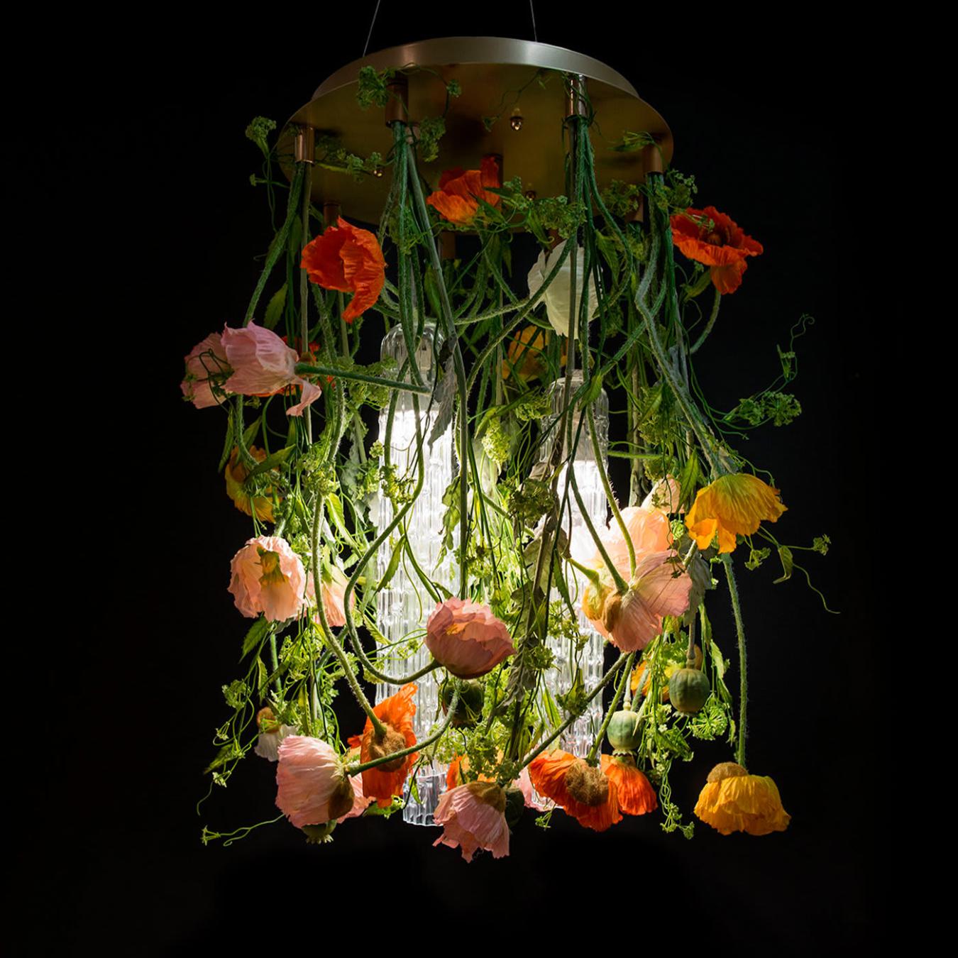 Poppy Round Artisan Chandelier
