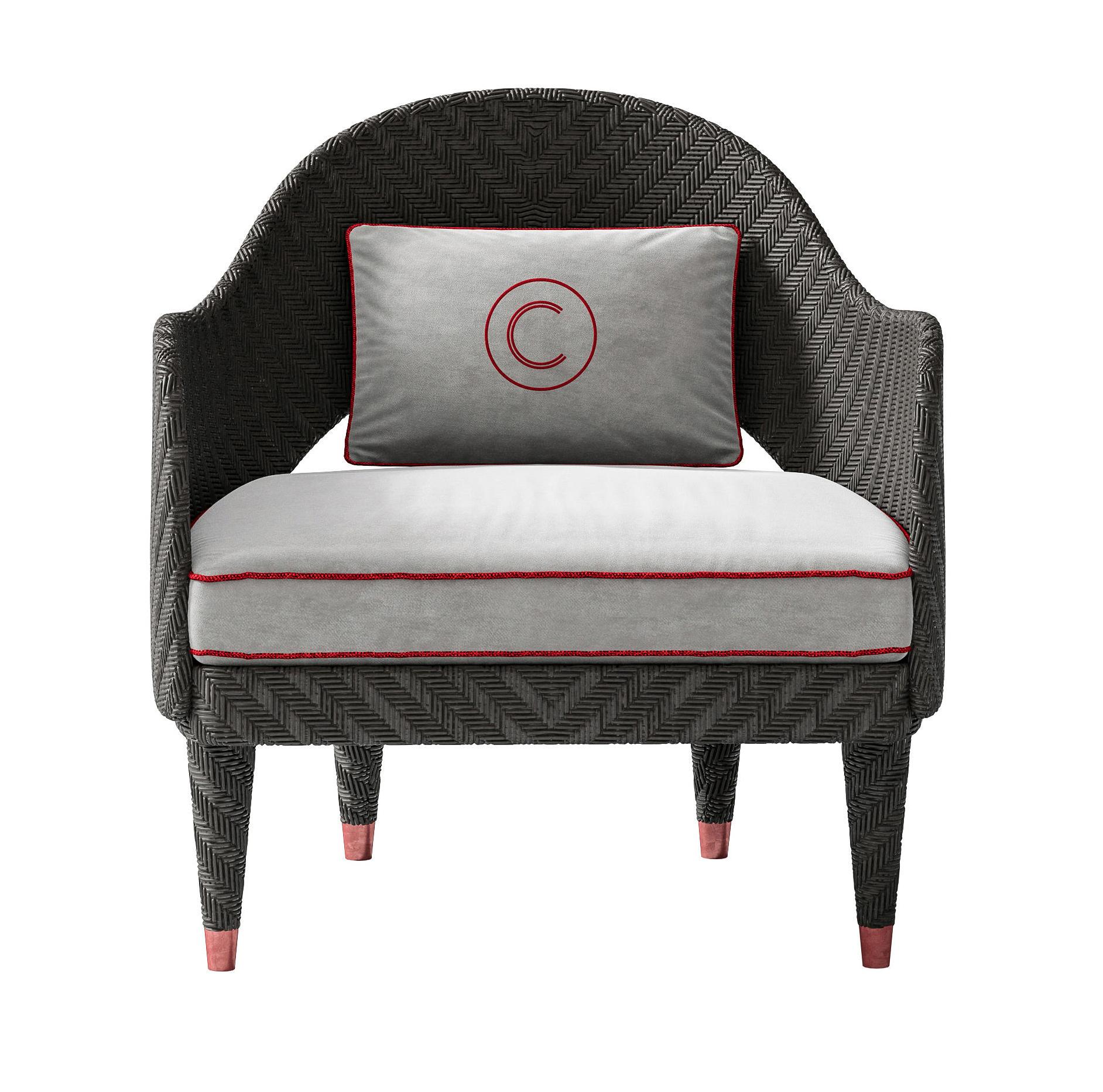 Outdoor Armchair with Armrests