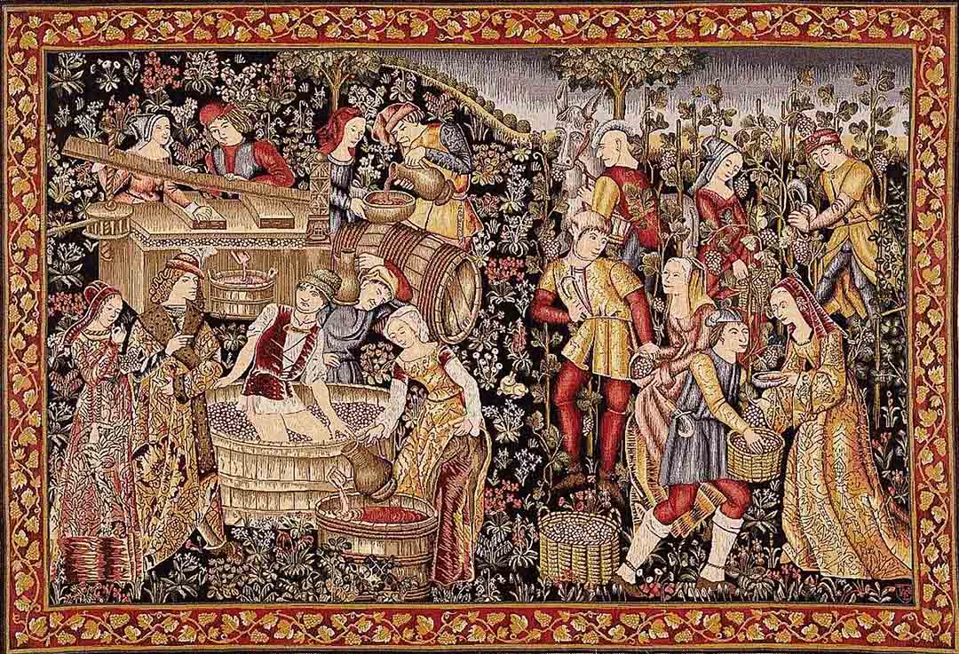 سجادة جدارية «الحصاد العظيم» | المقاس: 150 × 220 cm