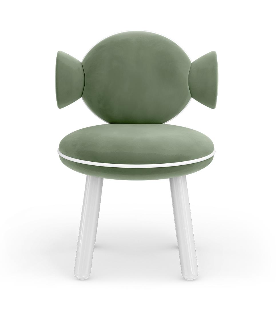 Lollipop Puff Chair (Green)