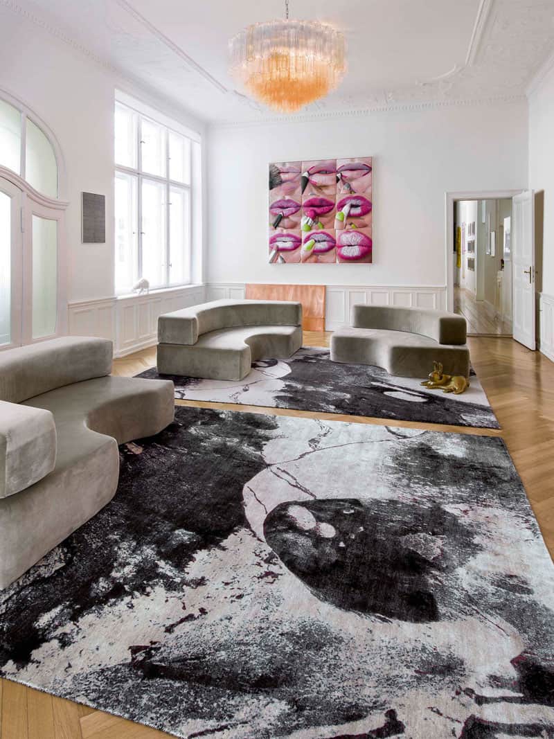 Black & White Rug | Size: 170 × 240 cm
