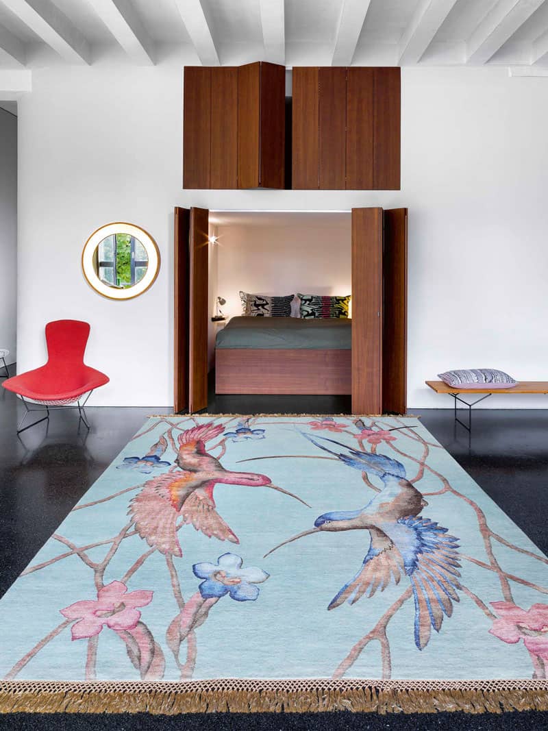 Hummingbirds Rug