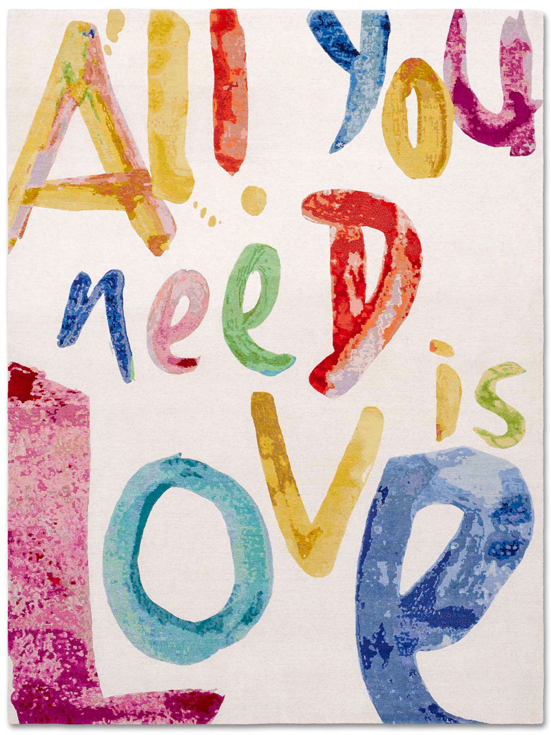 All You Need Is Love Rug