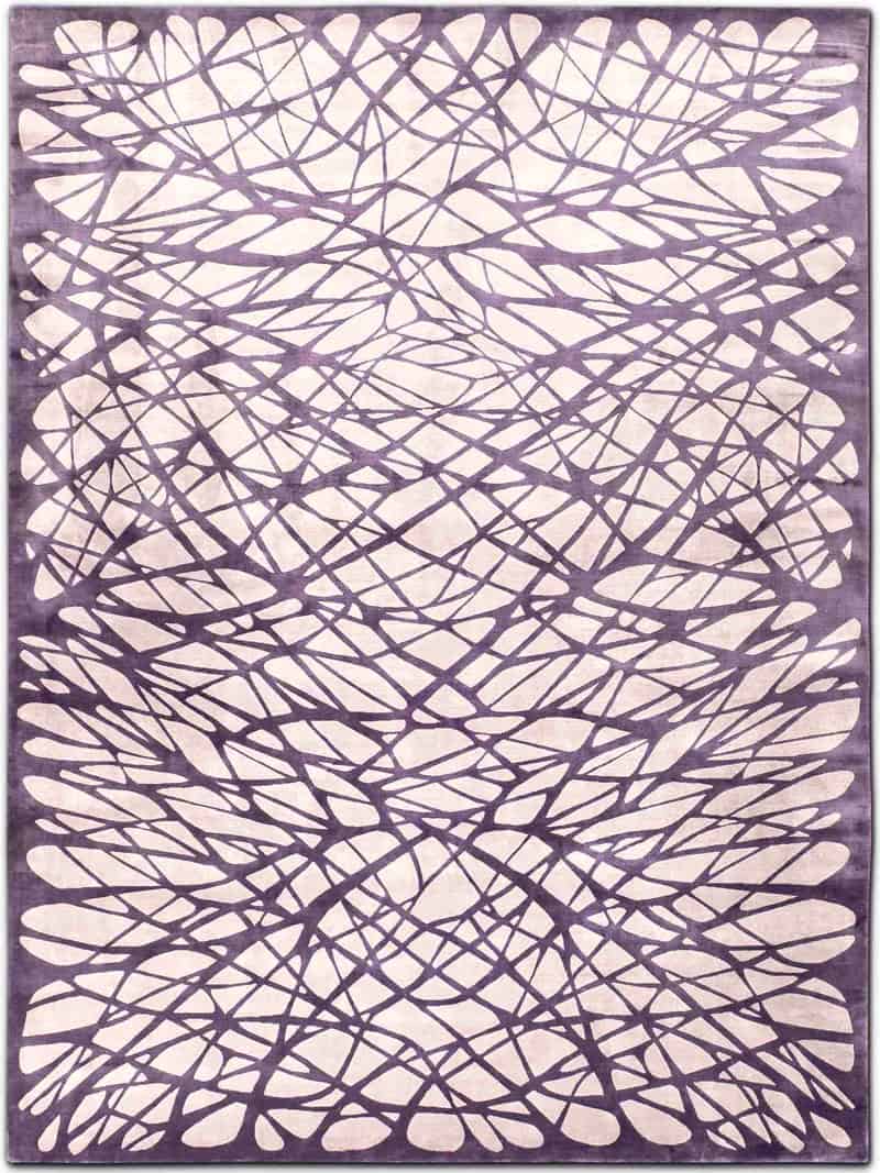سجادة «درسدن» ليلكي فاتح | المقاس: 140 × 210 cm