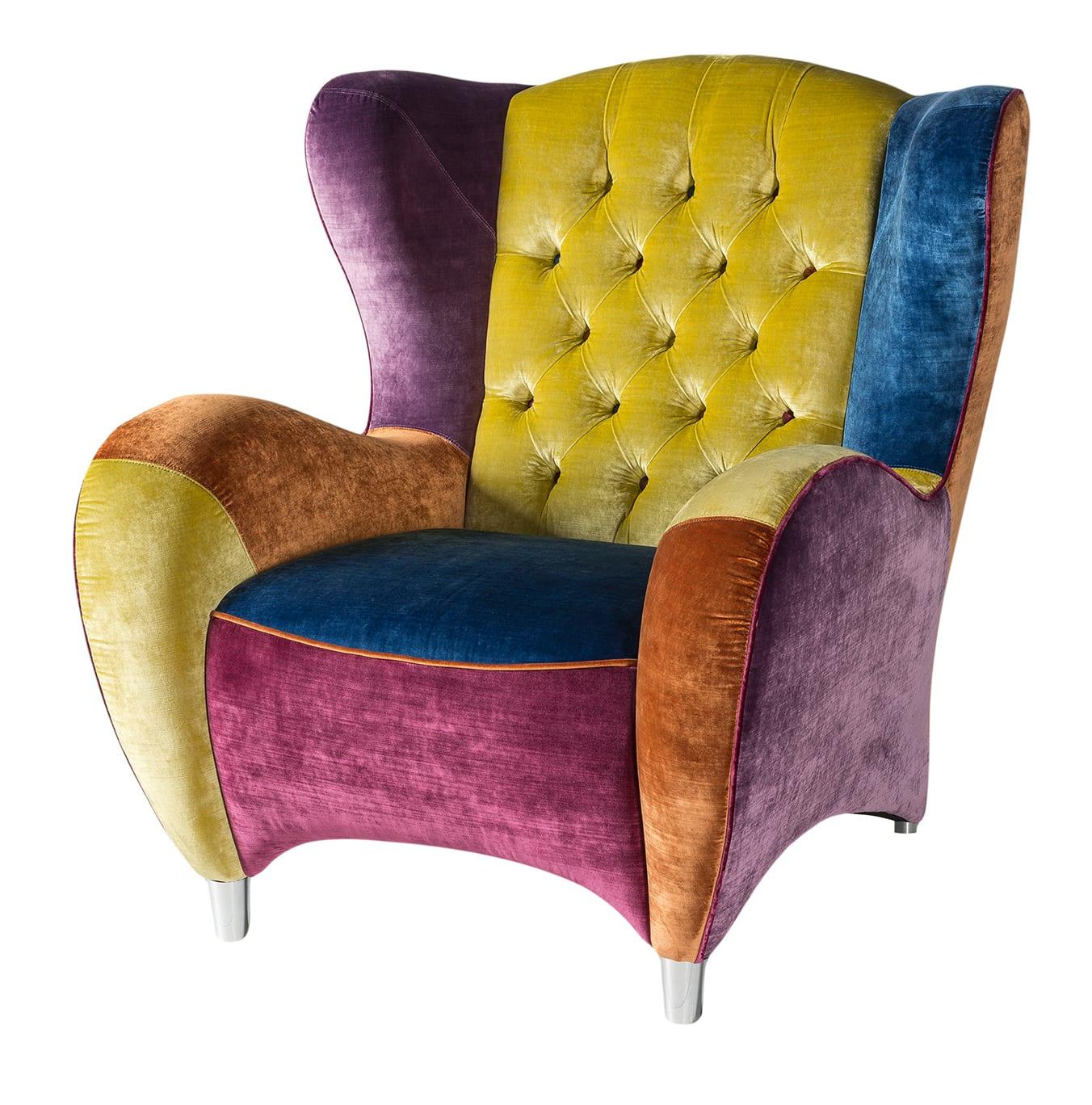 Schinke Multicolor Italian Armchair
