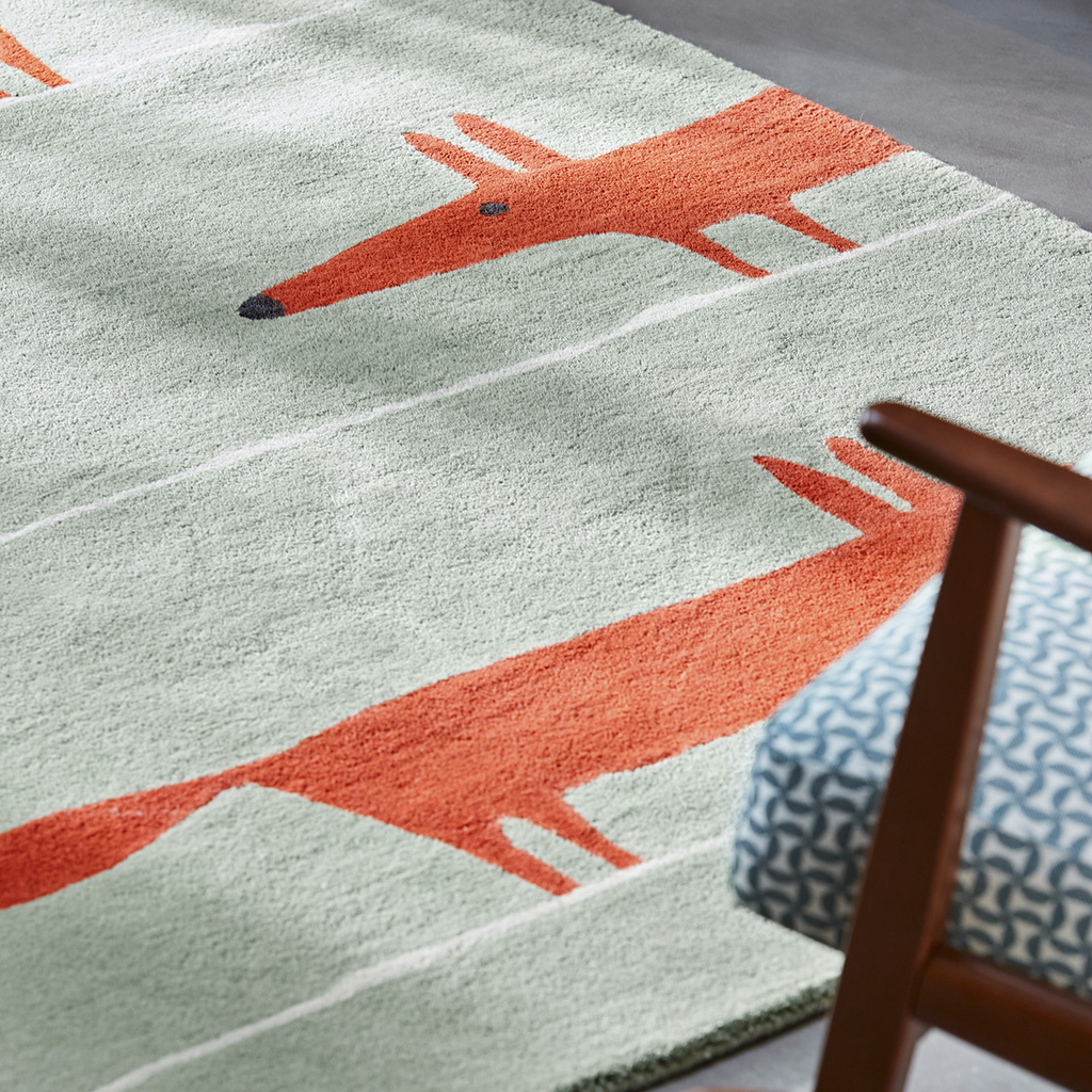 Mr Fox Rug | Size: 90 × 150 cm