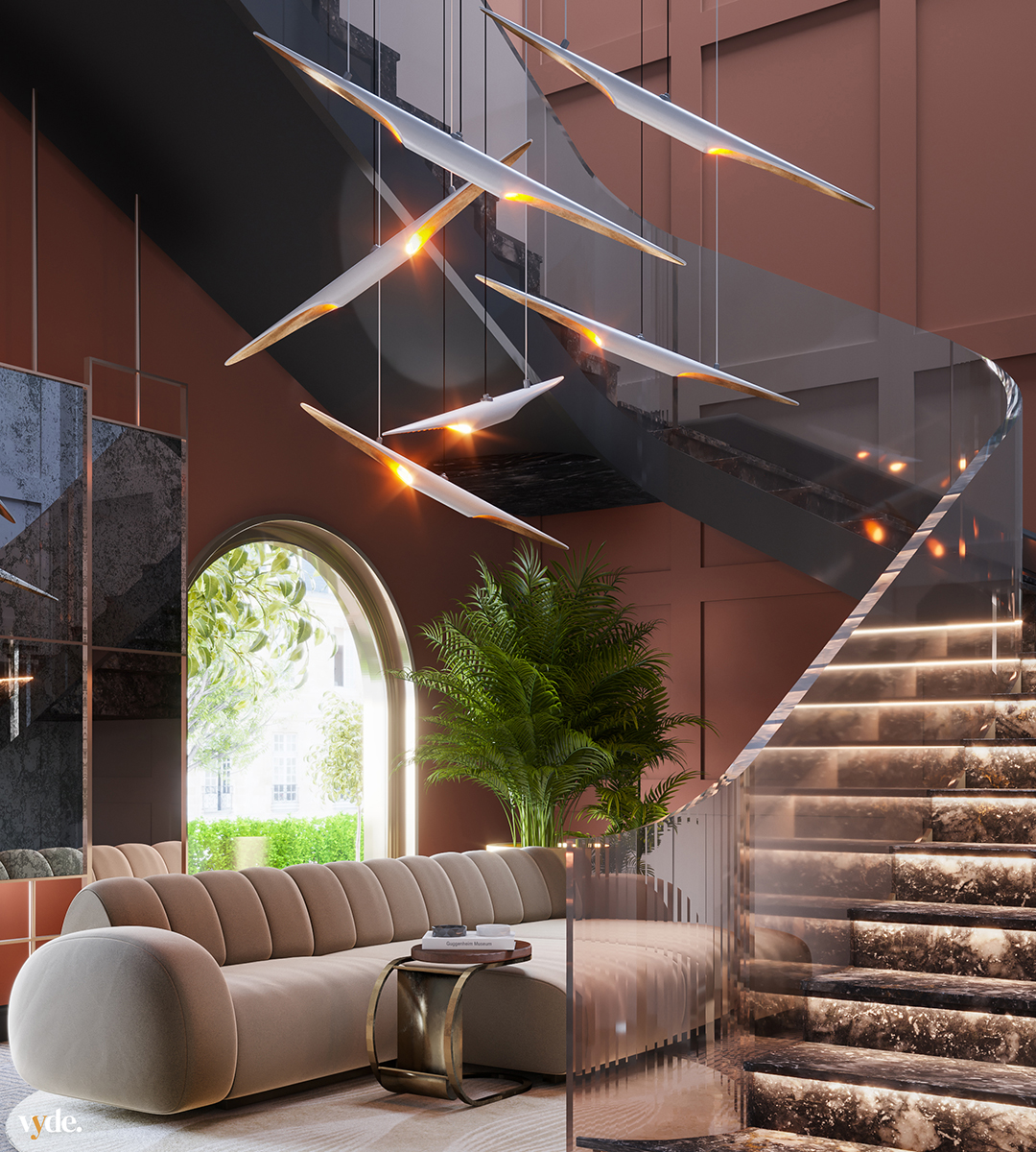 Deep-Tone Suspension Lamp - 6