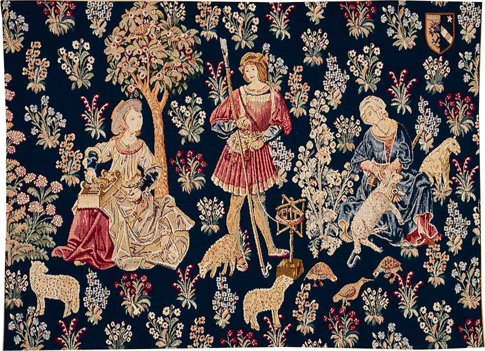 Wool Work Tapestry | Size: 50 × 67 cm