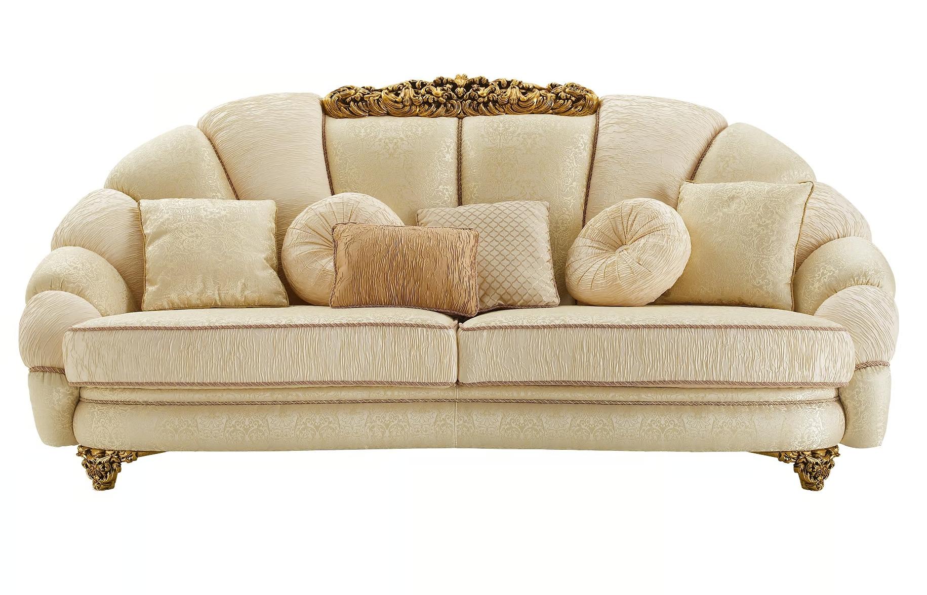 أريكة قماش إيطالية ملكية | التكوين: 2-Seat
