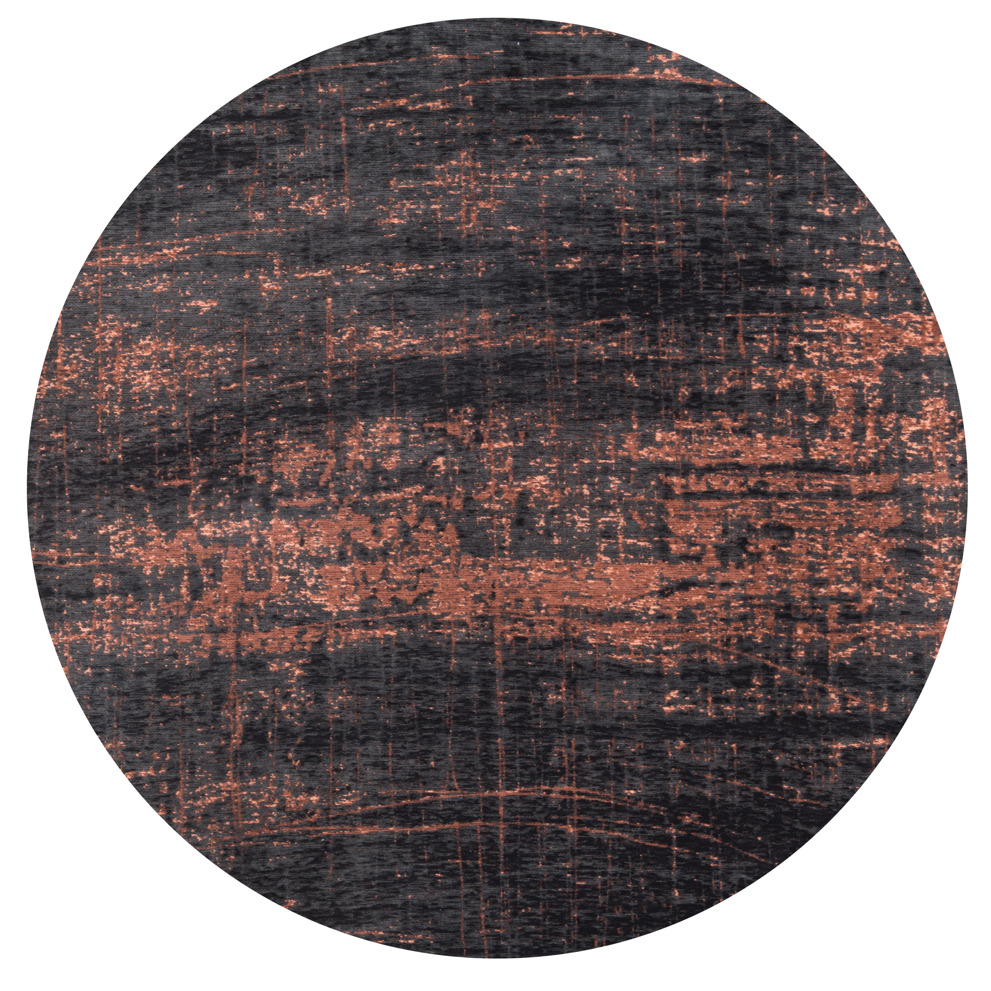 Soho Copper Round Rug | Size: Ø 240 cm