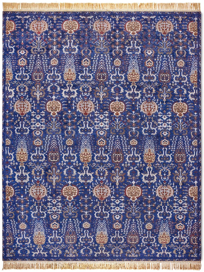 Isfahan Blue Rug