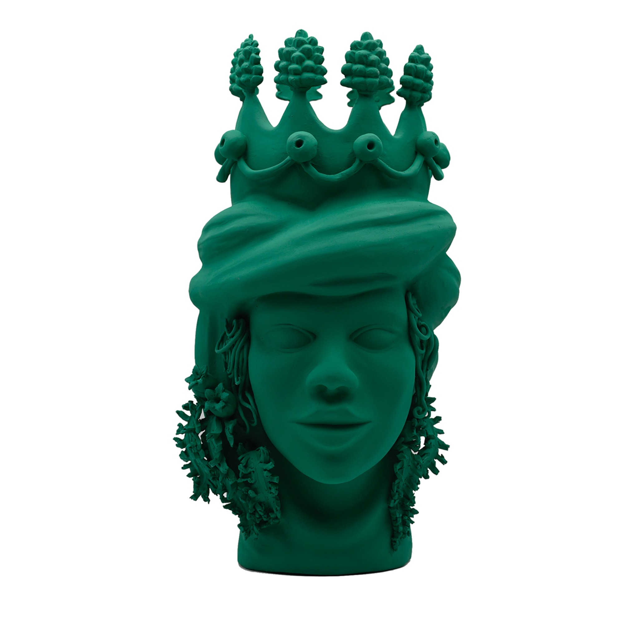 Moor's Head Green Sculpture