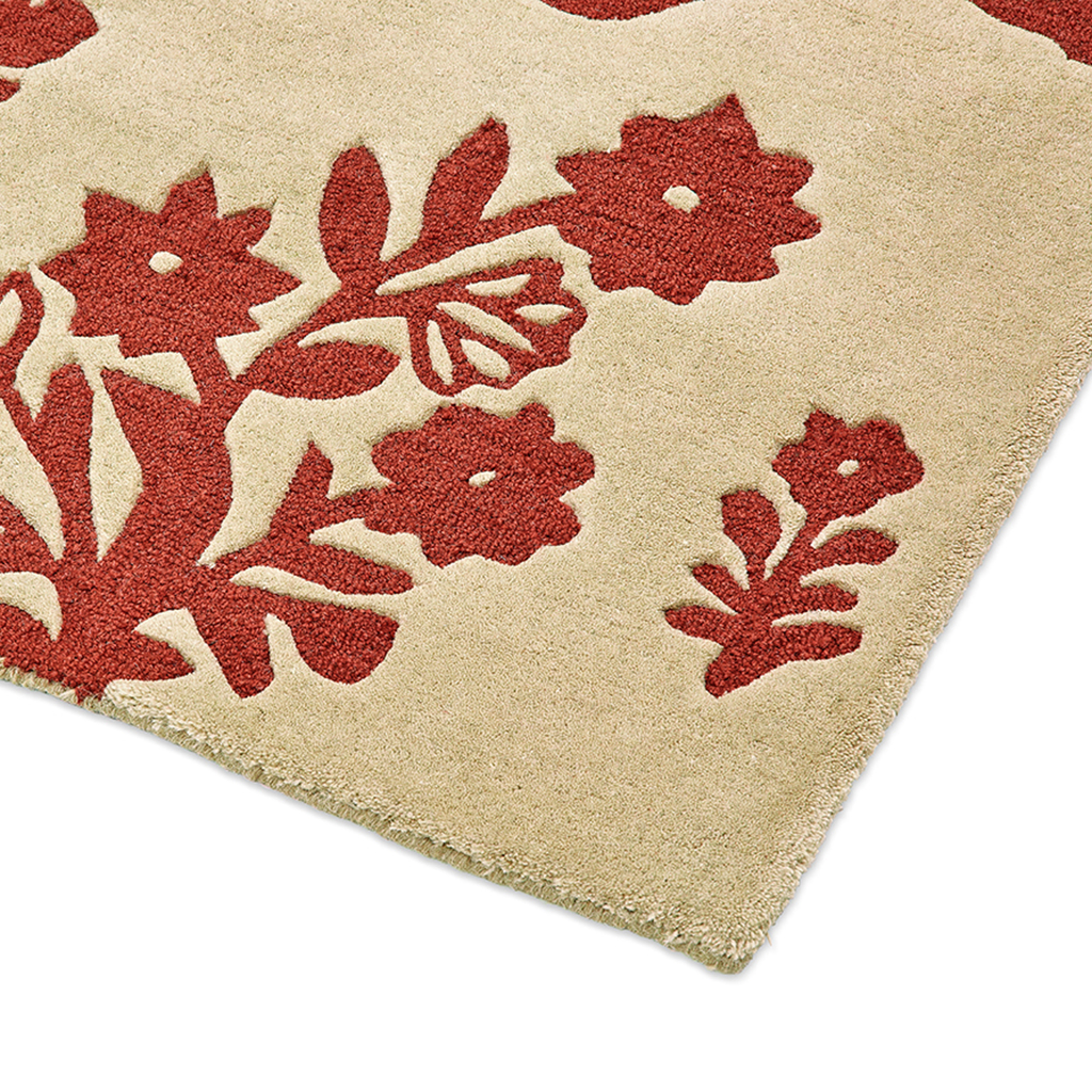 Woodland Glade Linen/Russet Rug