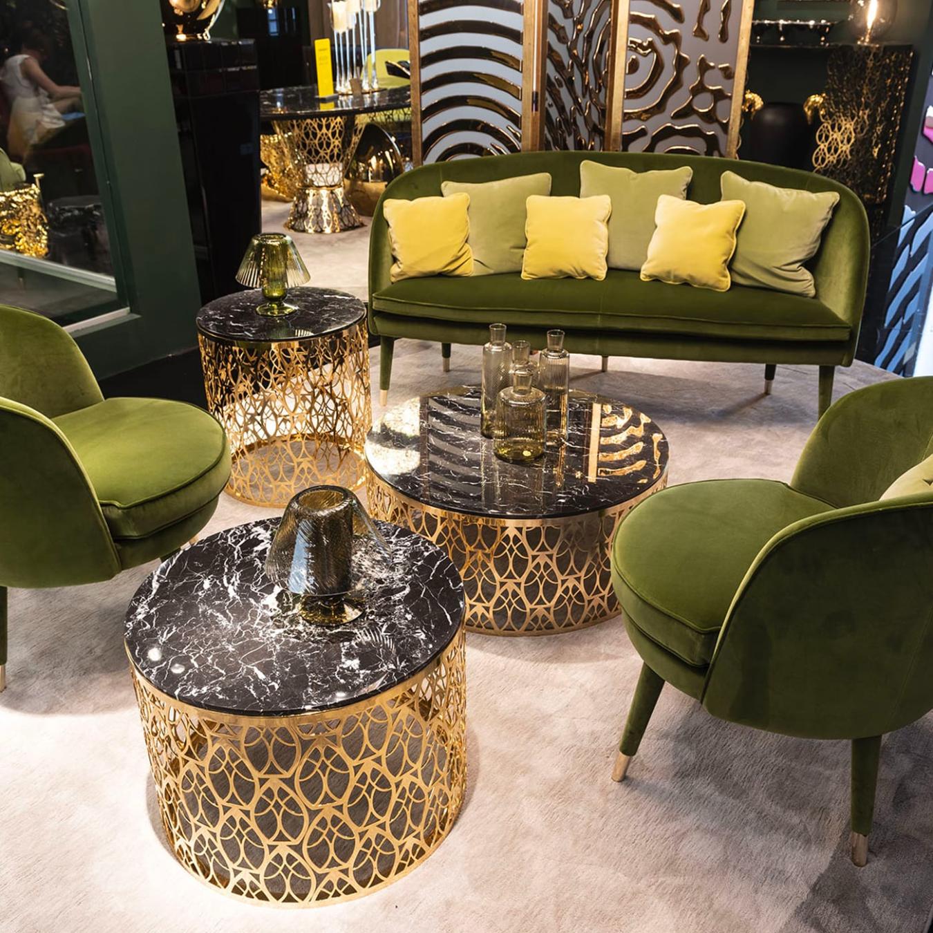 Cabaret Gold Artisan Coffee Table