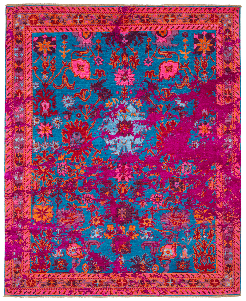 Azer Pulse Double Sky Designer Rug