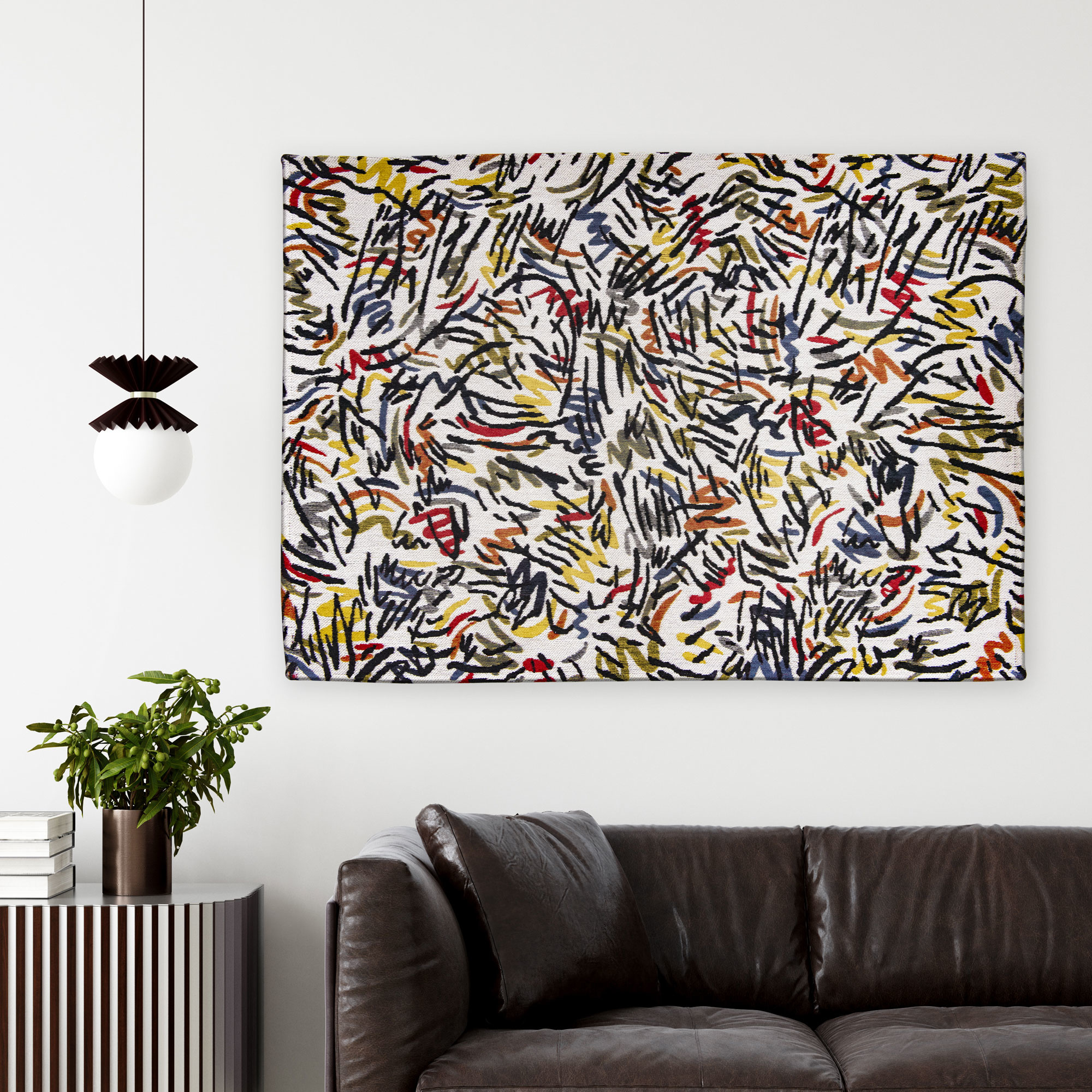Street Graph Rug | Size: 280 × 390 cm