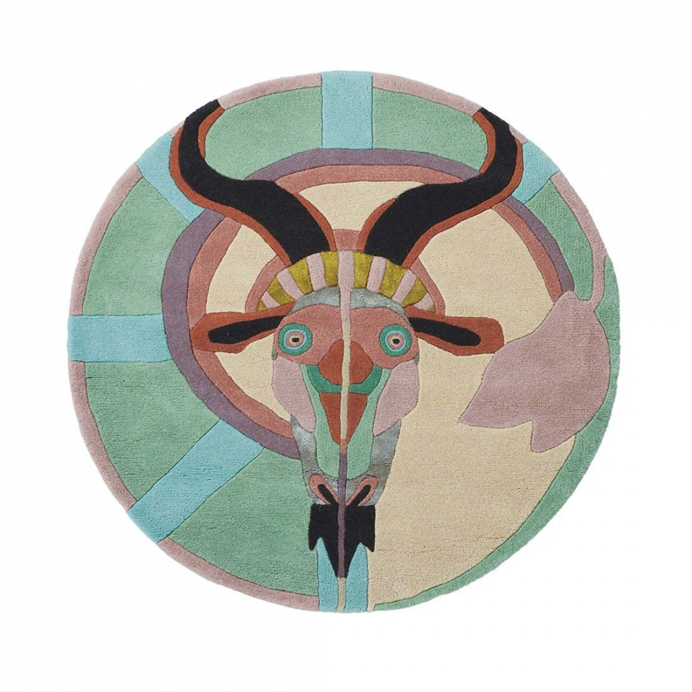 Zodiac Capricorn Rug | Size: Ø 100 cm