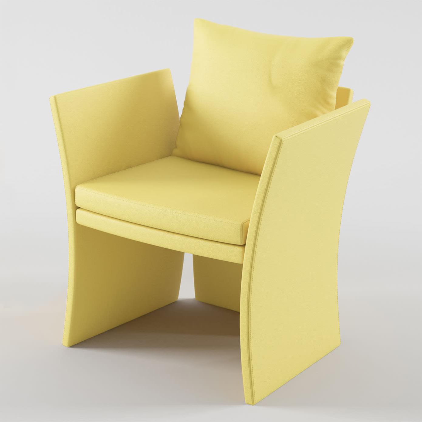 Anita Yellow Armchair