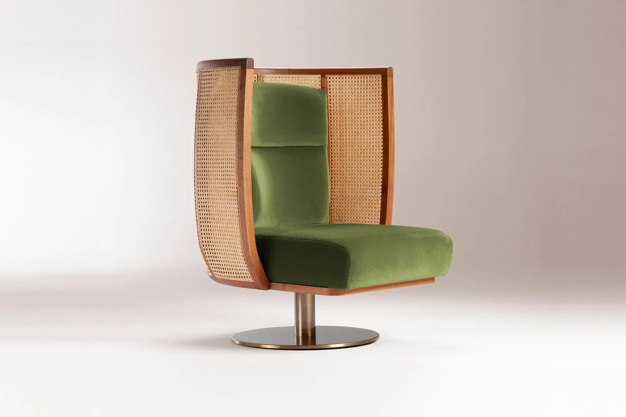 Egoísta Modern Green Armchair