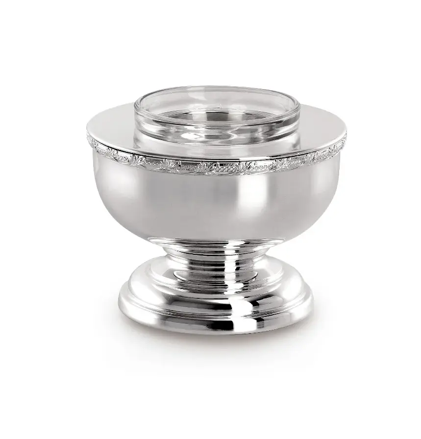 Silver-Plated Caviar Holder