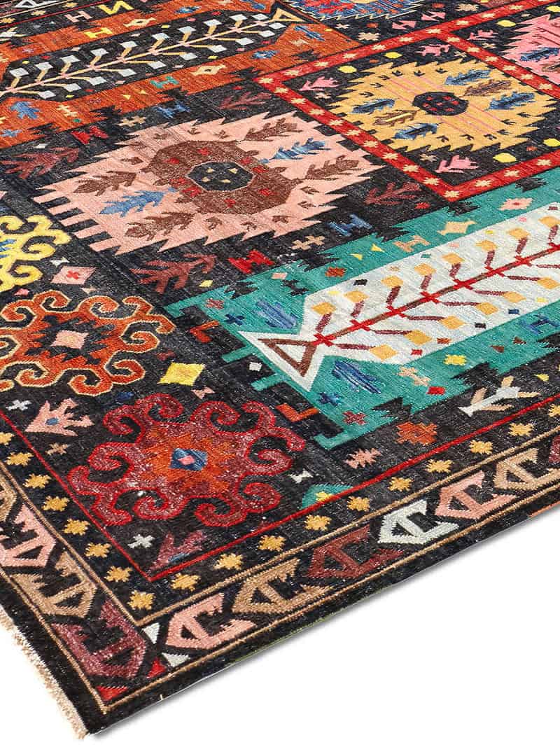 Flatweave Handmade Rug | Size: 274 × 365 cm