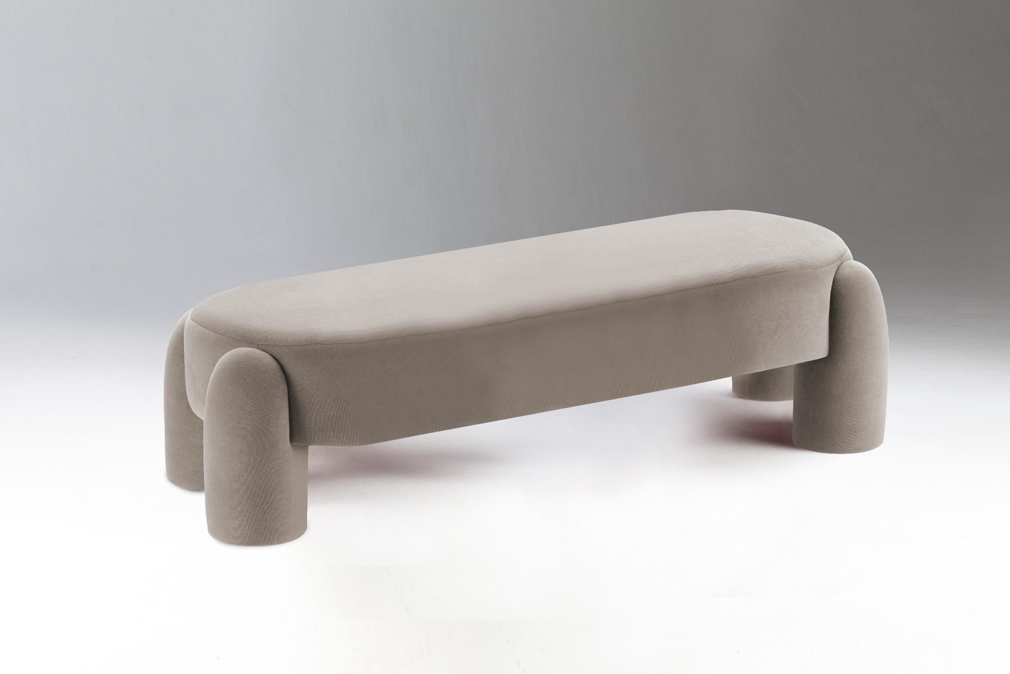Marlon Grey Bench