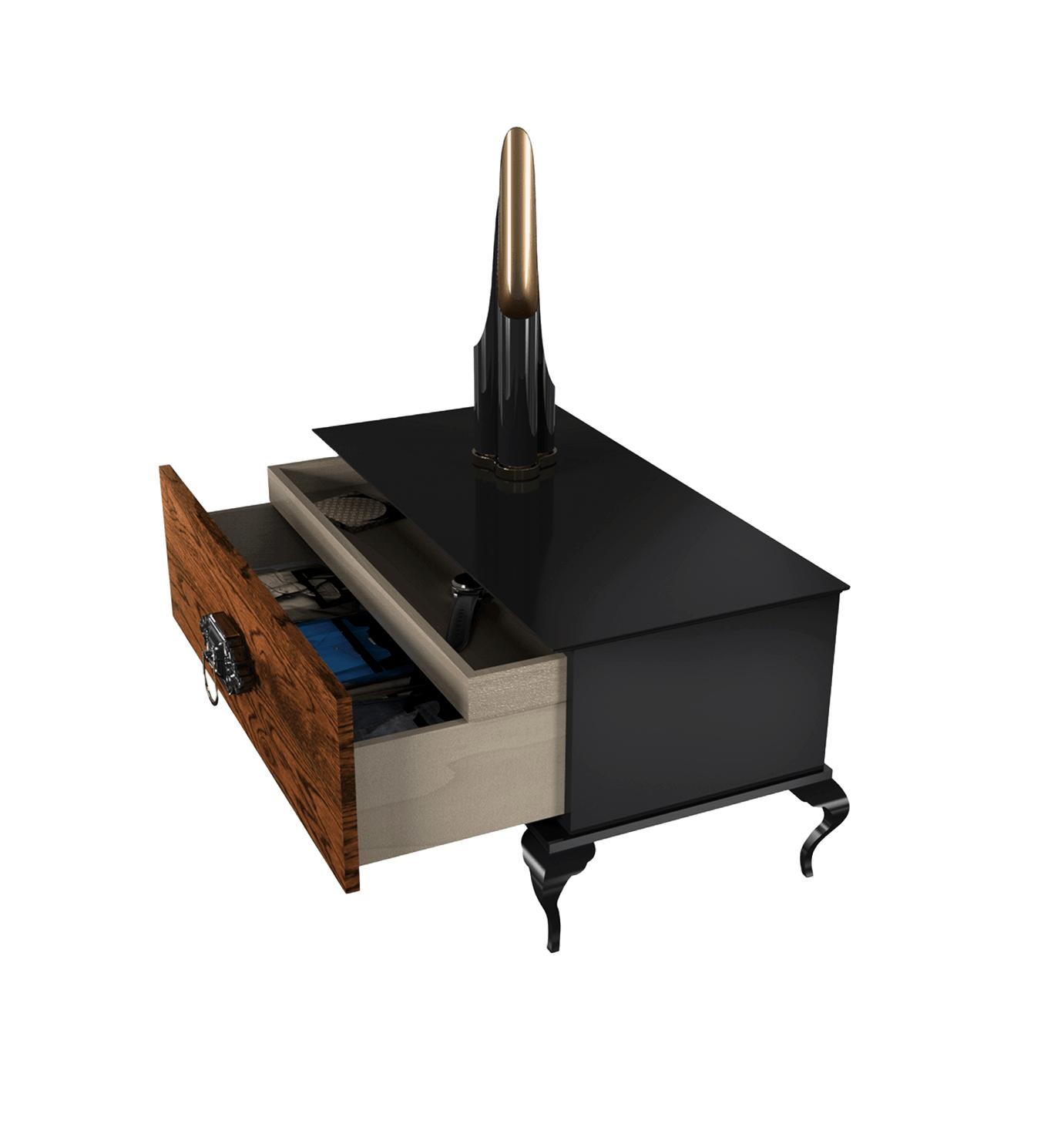 Louvre Nightstand
