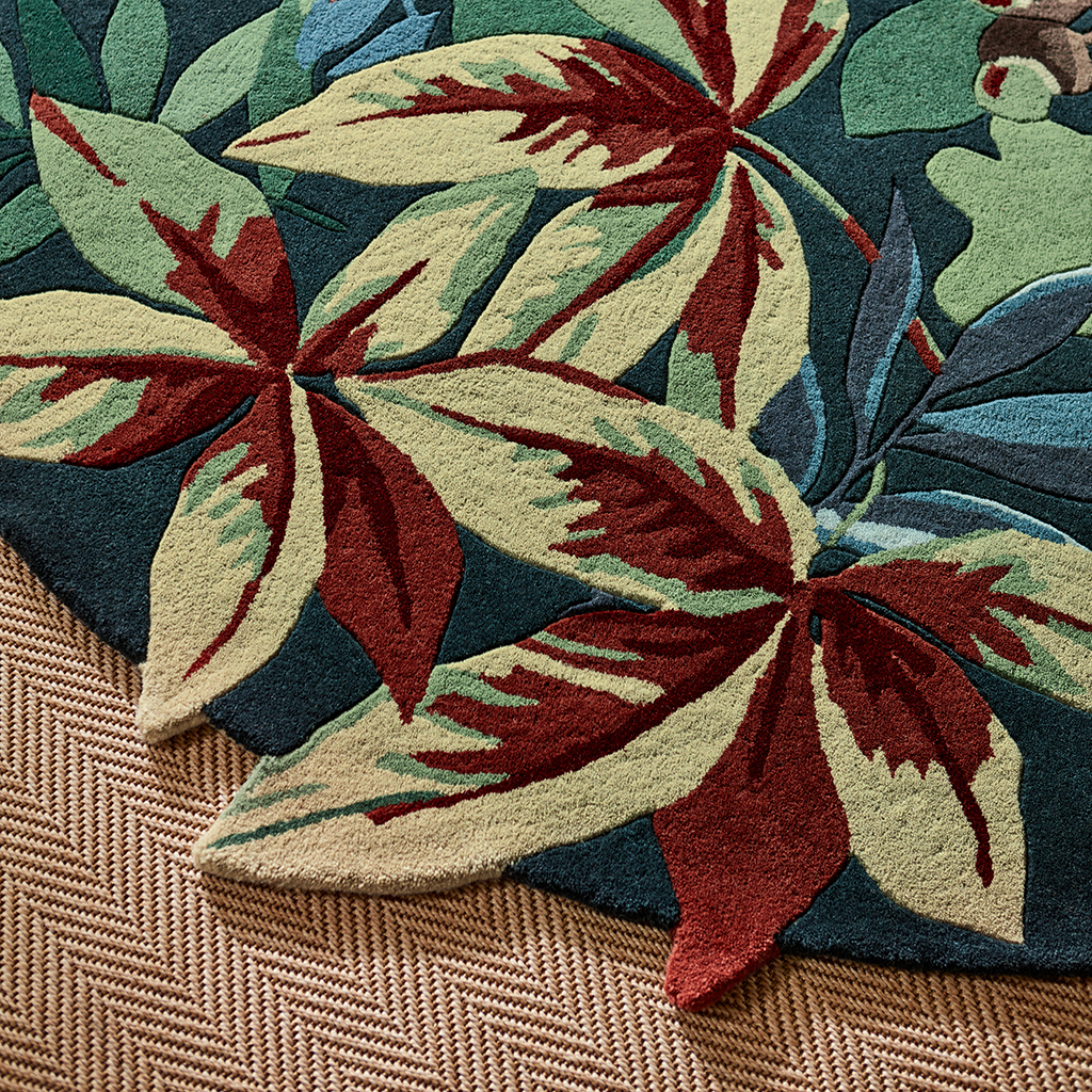 Robin's Wood Forest Rug | Size: Ø 150 cm