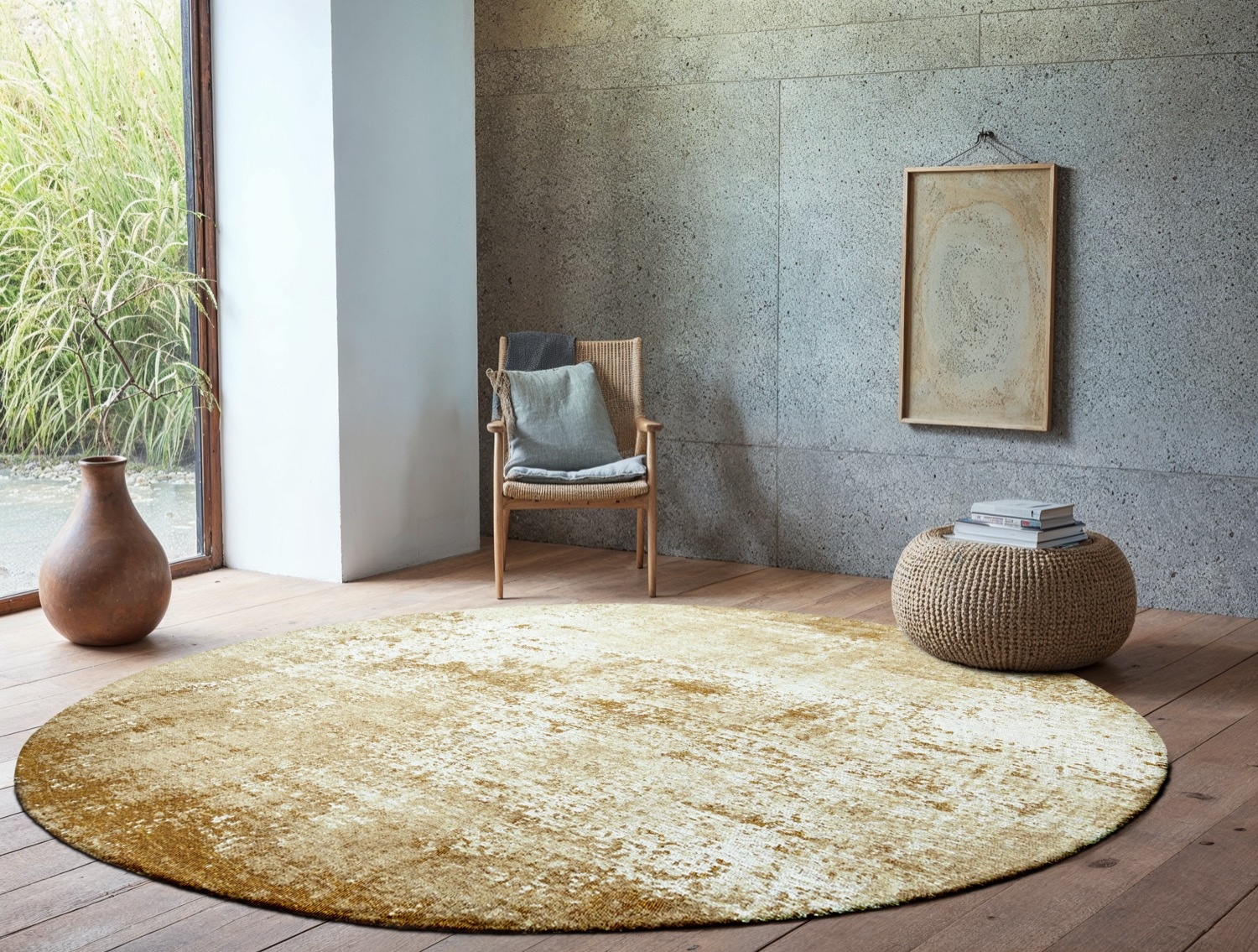 Mercury Round Rug | Size: Ø 140 cm