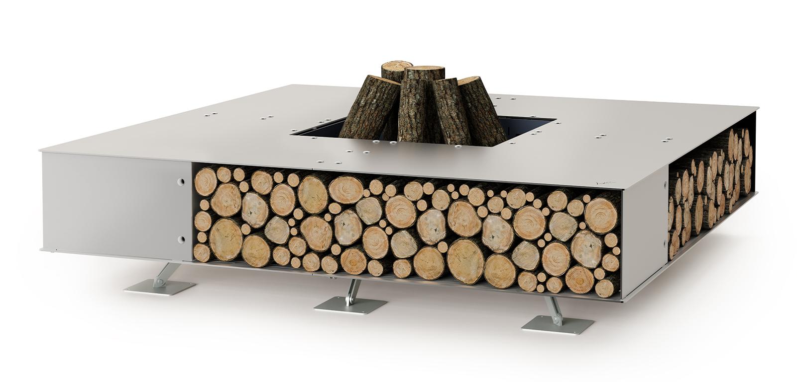 Modern Inox Fire Pit