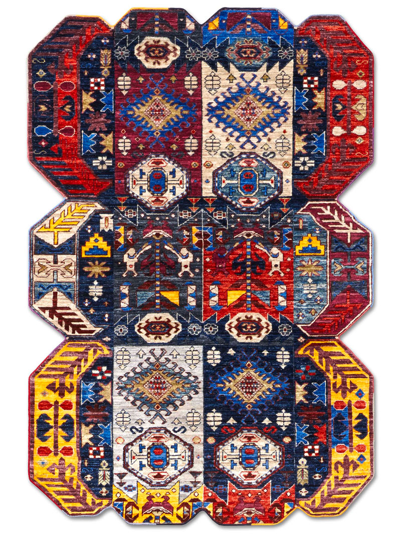 Multishape Rug | Size: 122 × 183 cm