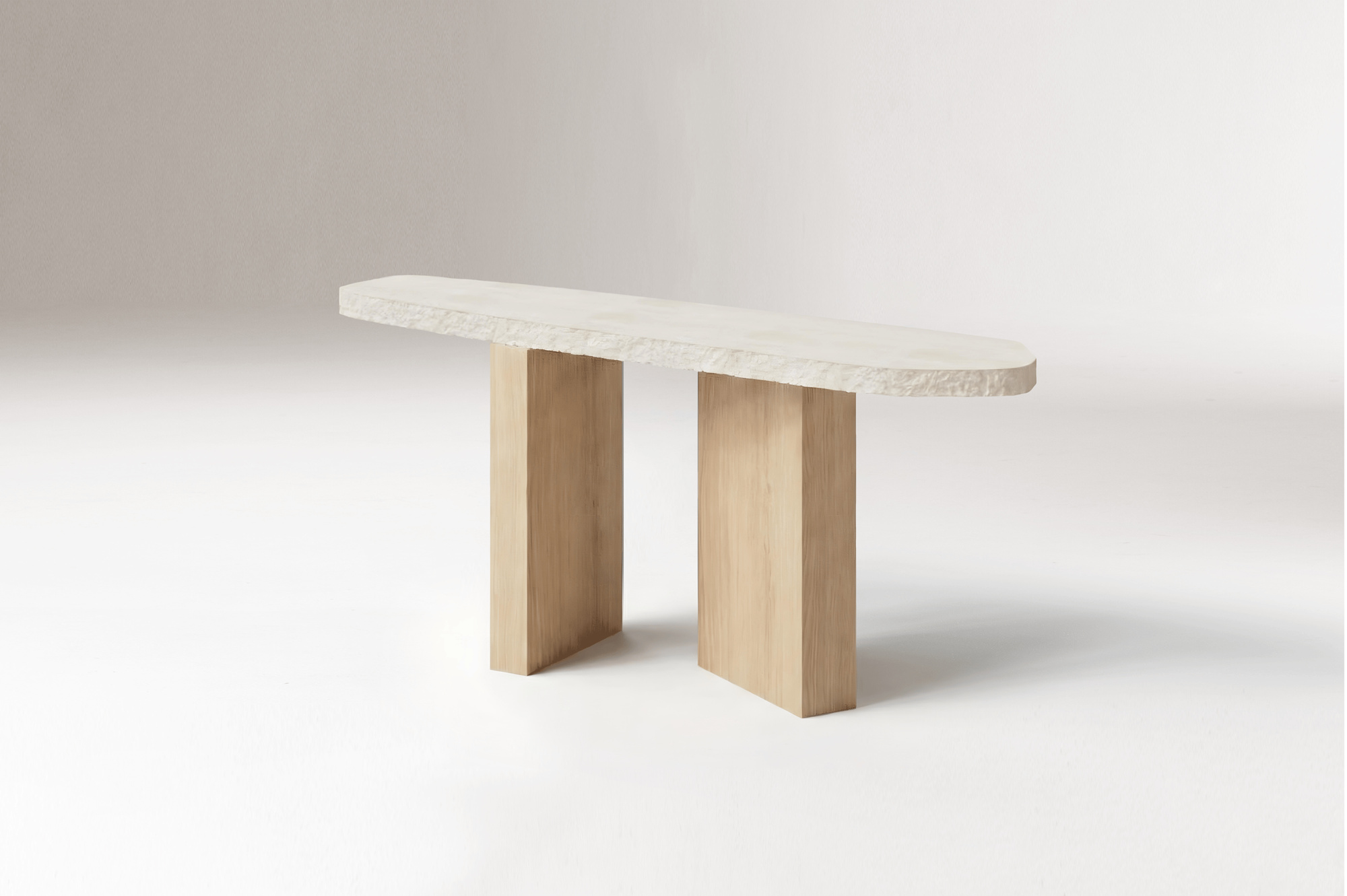 On The Rocks Crafted Console