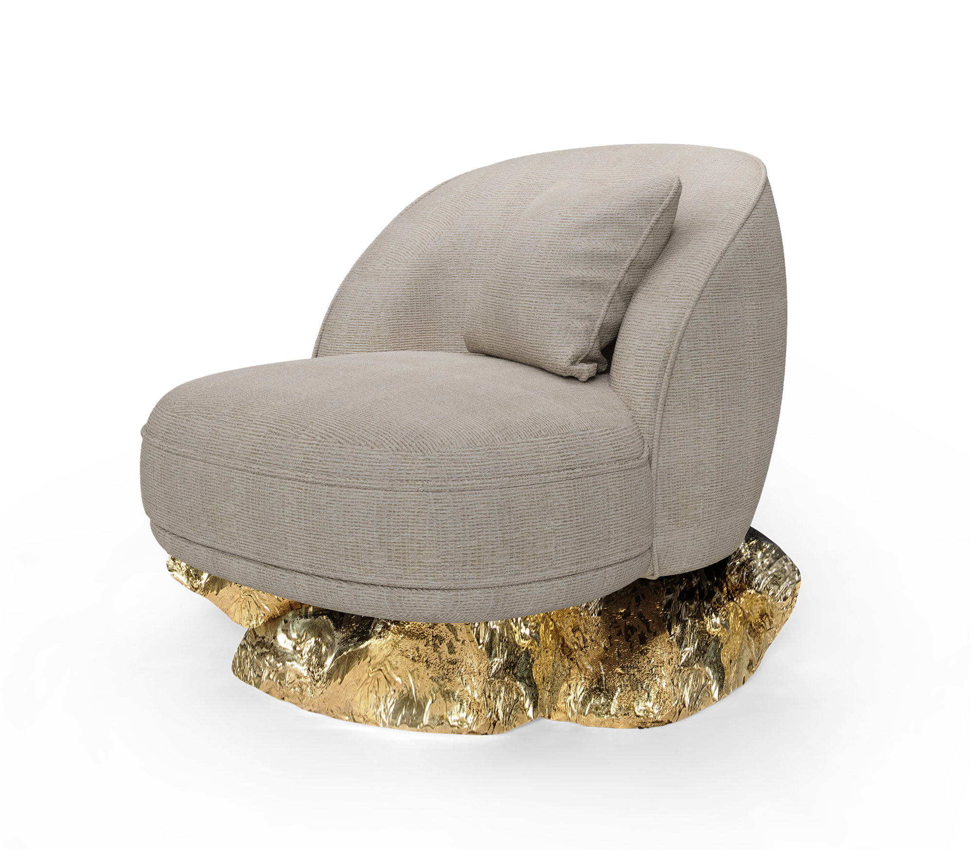 Angora Toffee Armchair