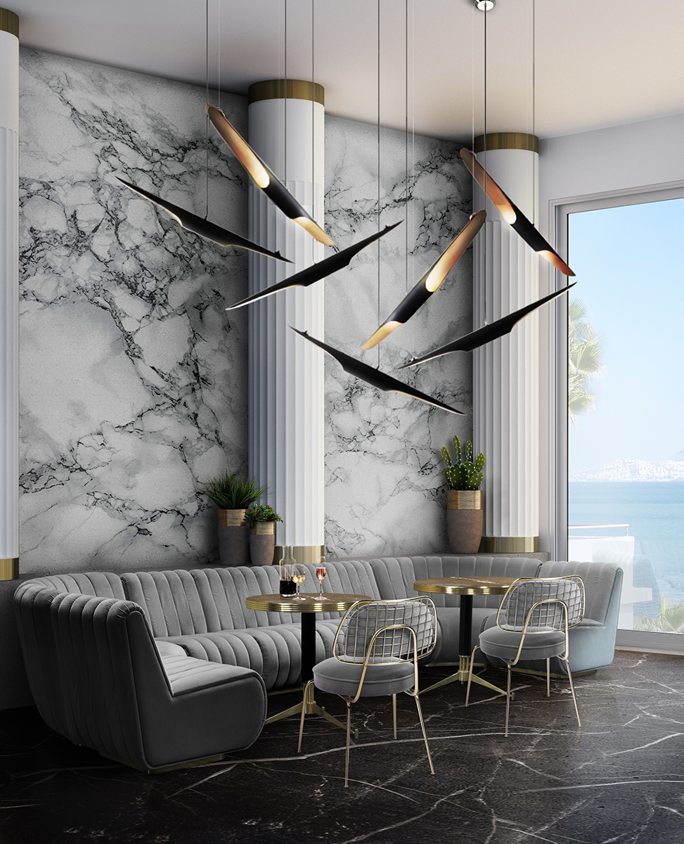 Deep-Tone Suspension Lamp - 1