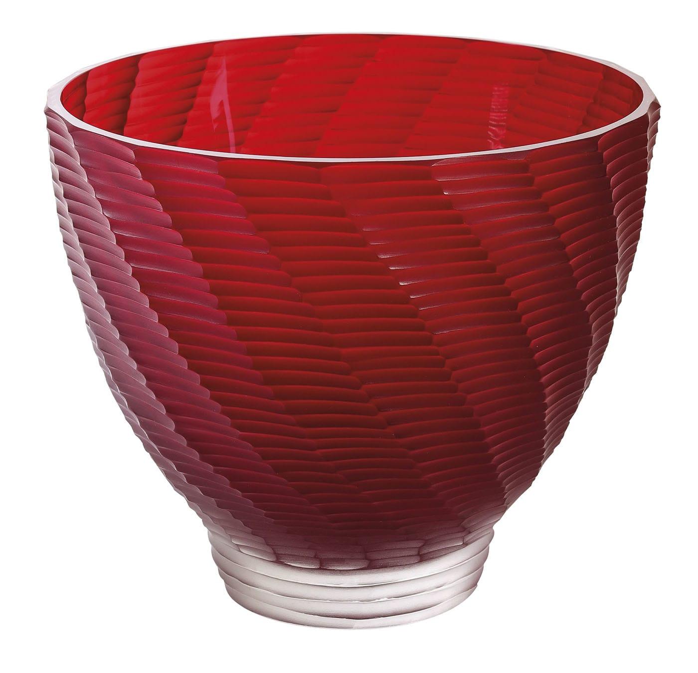 Murano Glass Vase Italian Studio Edition