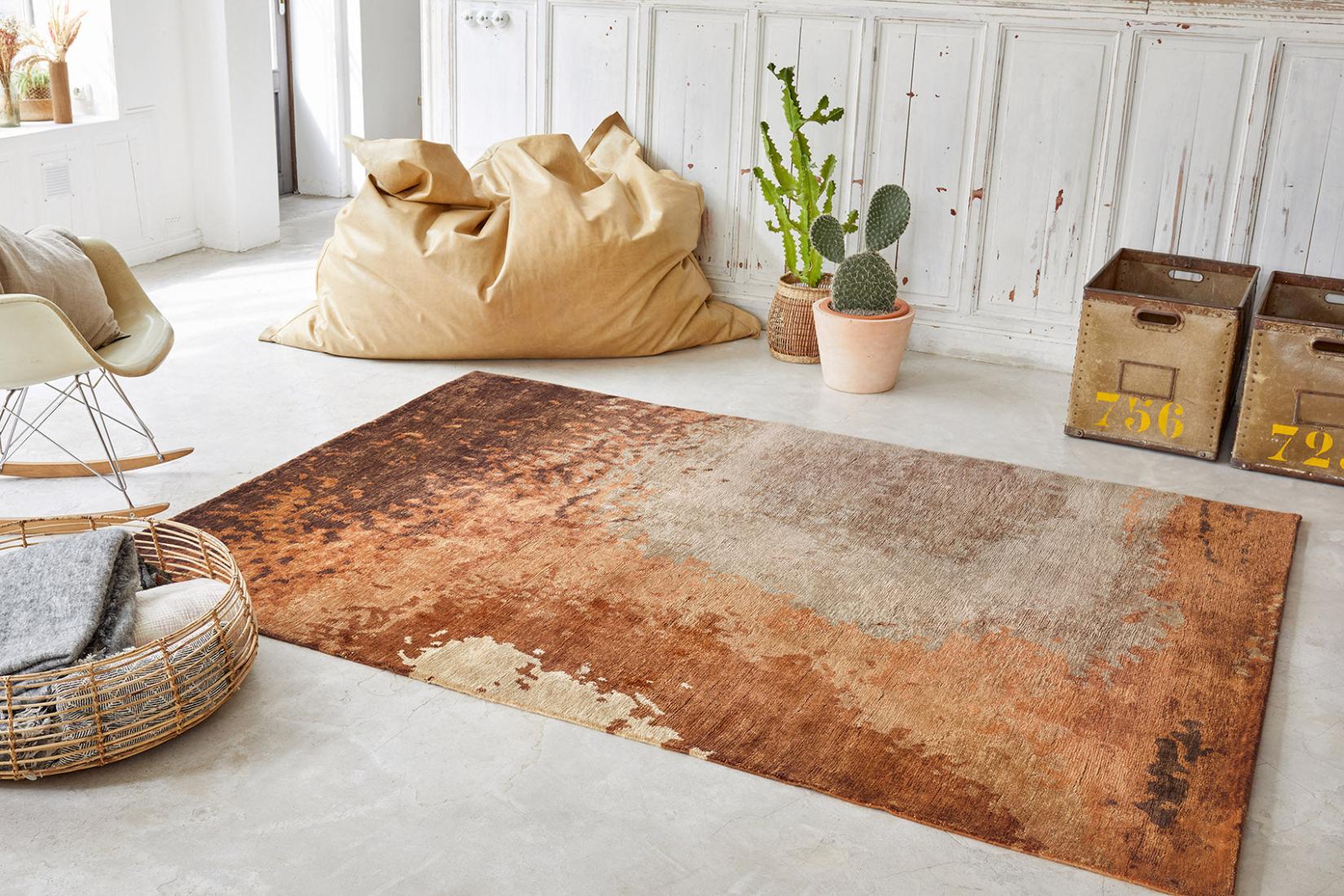 Granitee Tawny Leather Rug | Size: 300 × 400 cm